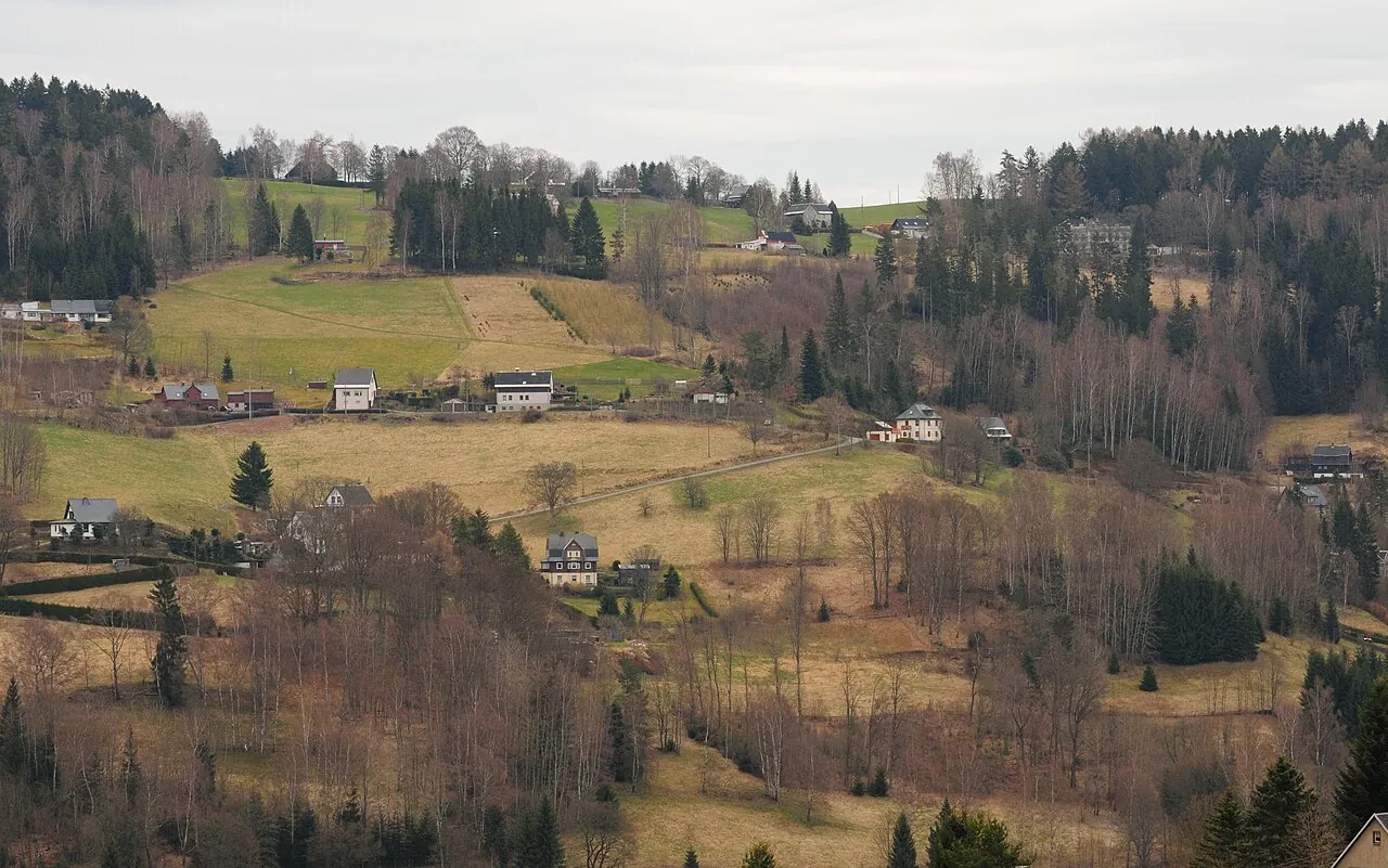 Waldlandschaft im Vogtland rund um Klingenthal