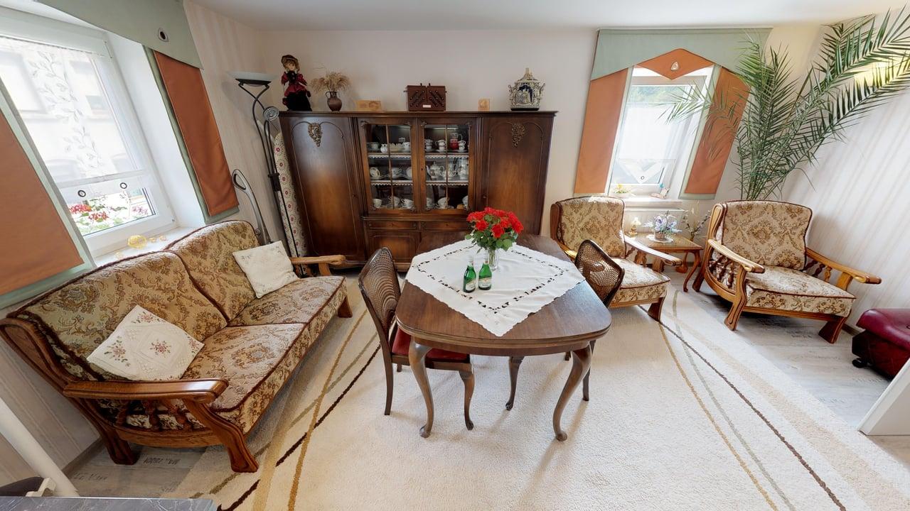 Wohnbereich der Ferienwohnung Wild
